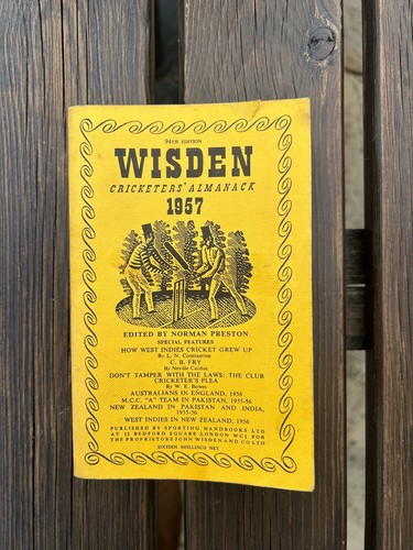 Wisden cricketers almanack - wisden,