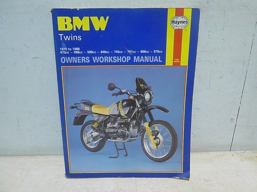 Bmw twins haynes manual 1970 - bmw,