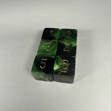Chessex 16mm Square Edged D6