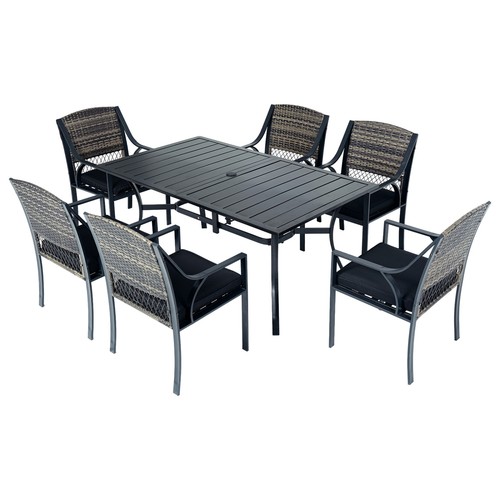 Piece outdoor patio dining - outdoor,