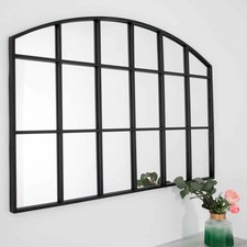 Large Arched Metal Mirrors
