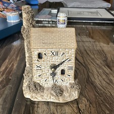 Vintage Cornish Prykernow Pottery Cornish tin mine clock 