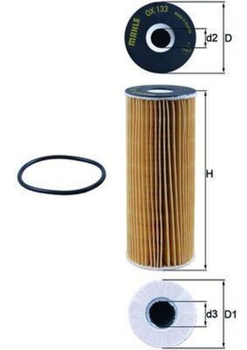 Mahle oil filter for - , mercedes