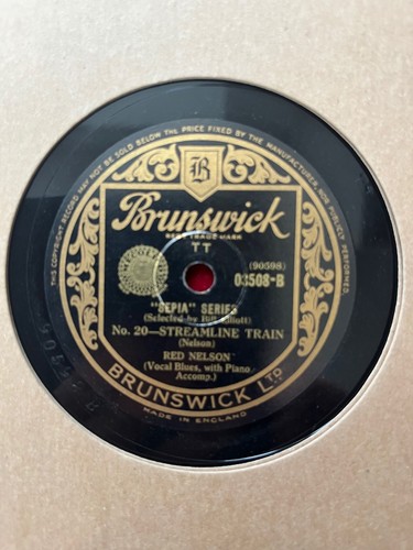 78rpm blues red nelson - red, '