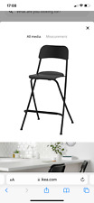 Foldable bar stool with back rest 4 to sell