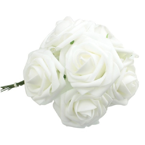 Artificial foam roses - foam,