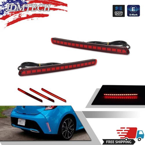 Led red rear reflectors - led,