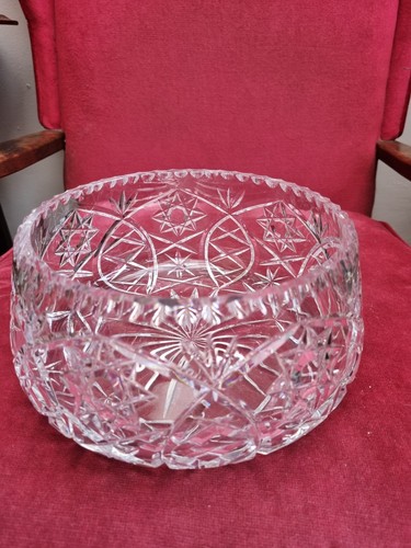 Vintage cut glass crystal - vintage,