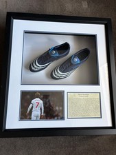 David Beckham signed football