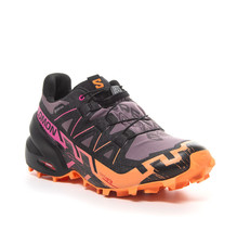 Salomon Speedcross 6 GTX Running Shoes Womens Purple  UK 4 US 5.5*REFCRS47