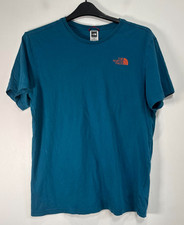 The North Face T Shirt Mens Medium Blue Alpine Equipment Graphic Print Crew Neck