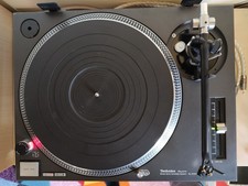 Technics SL-1210 MK2 turntable, rewired Rega RB300, Audio Technica AT-ART9 MC