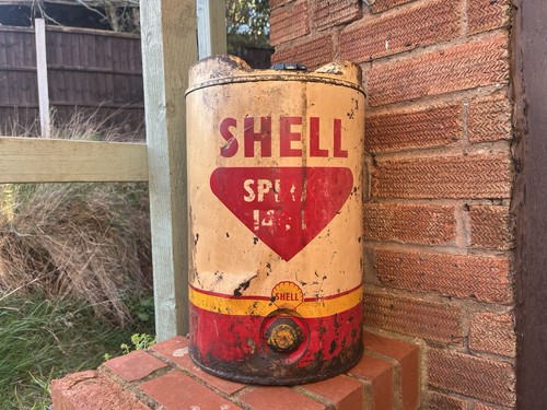 Vintage shell lubricants - shell, 5