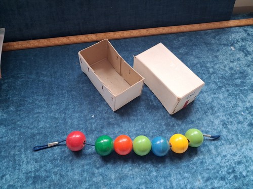 Vintage baby pram beads - vintage,