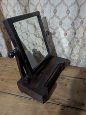 Antique Swing Mirror Wooden