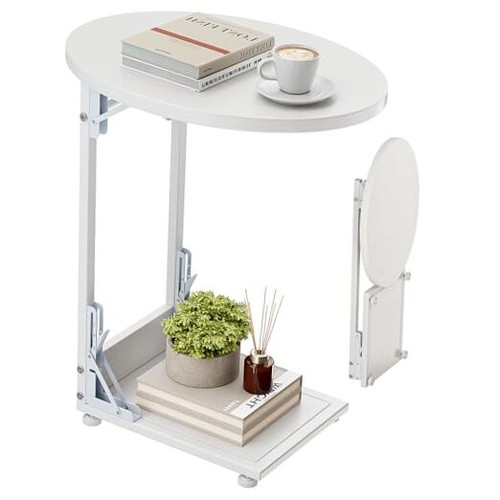 Folding side table - ,