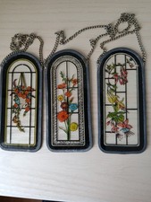 3 x Vintage Floral Themed Sun