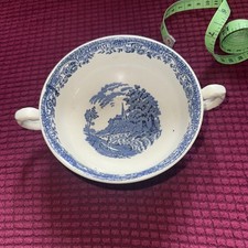 Old England Royal Tudor Ware Staffordshire Cup With Two Handles 12.5cm Diameter
