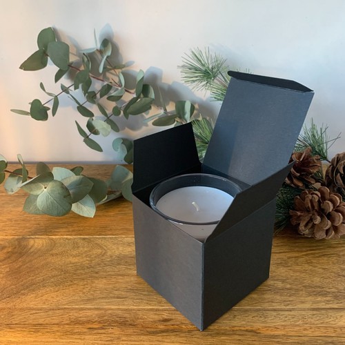 Gift boxes black kraft eco - black,