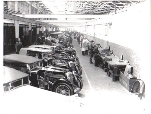 Pre war factory - mg,