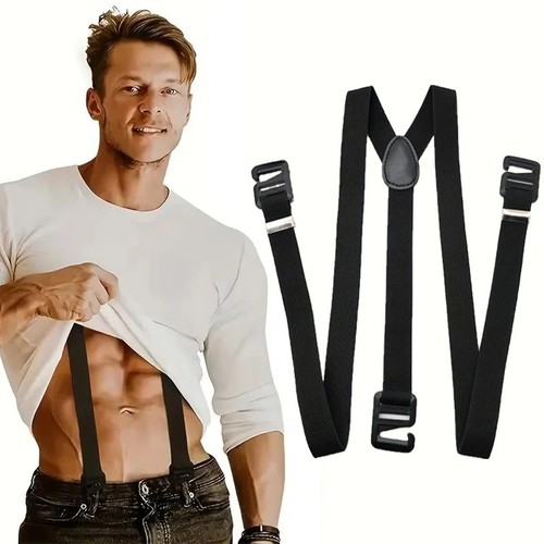 Adjustable trouser braces - trouser,