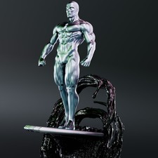 Silver Surfer Fan Art Statue