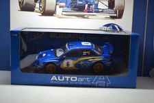 AUTOart MODELS - SUBARU IMPREZA WRC #6 SOLBERG / MILLS - 1/18 SCALE MODEL CAR