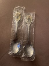 Two 1996 Tetley Teaspoons Tea