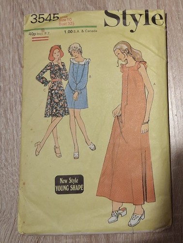 Vintage 1970s sewing pattern - vintage,