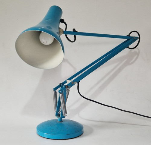 Vintage turquoise anglepoise - vintage,