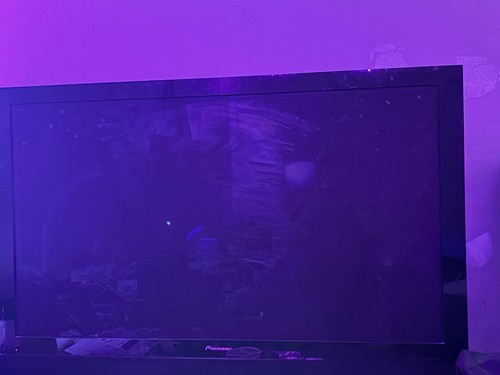 Black pioneer plasma tv - 50”,
