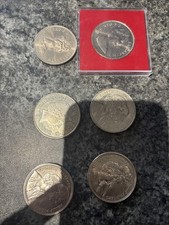 Coin Collection 4x£5 Coins 2x