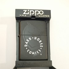 Dark Horse Comics Black Matte Vintage Zippo Advertising Lighter, c. 1998