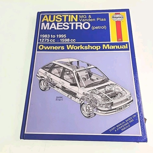 Haynes austin maestro 1983 - austin,