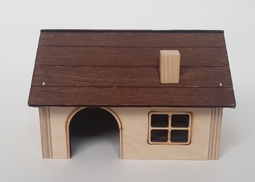 Wooden house mini rodents - house,