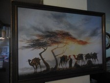 Vintage Oil on Canvas Painting