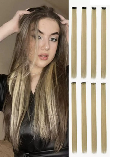 Clip in long hair - 1-8,