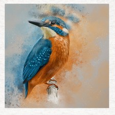 Bird-Kingfisher Adult- Fabric