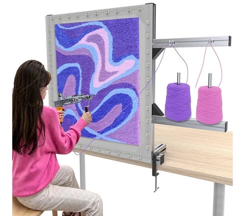 70cm tufting frame with knobs - 70cm,