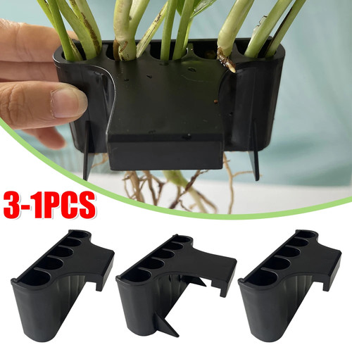 Aquarium plant support - plant, basket