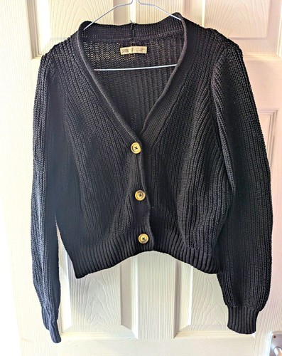Stradivarius black chunky knit - chunky,