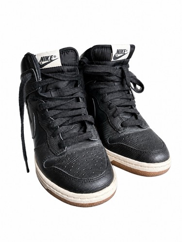 Nike dunk sky - black, wedge