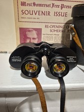 Asahi Pentax 8x40 Binoculars 9.5° Wide Angle Coated Vintage Clean