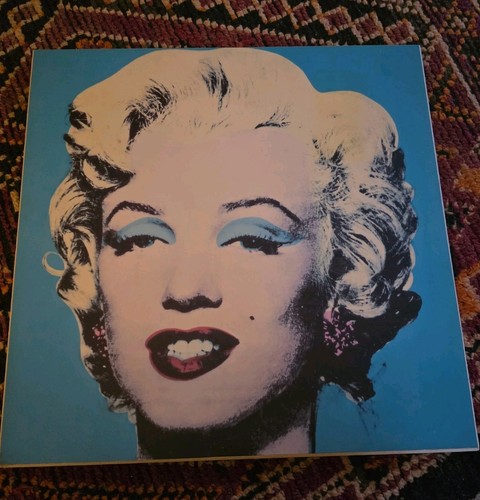 Vintage pop art warhol print - art,