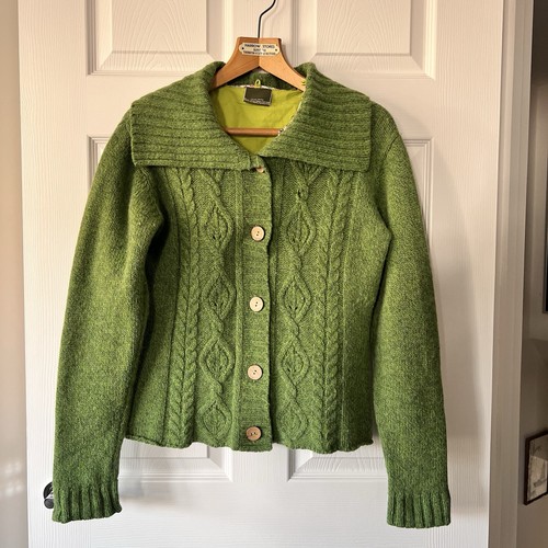 Carraig donn aran cardigan - carraig,