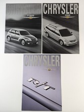 Chrysler Car Sales Brochures x2 & Leaflet : PT Cruiser Voyager