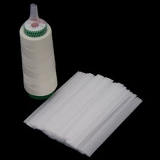 50Pcs Thread Net Sleeve Spool Saver for Sewing Embroidery Machine Mess Organizer