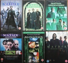 MATRIX 6 x dvd COMPLETE