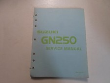1983 Suzuki GN250 Service