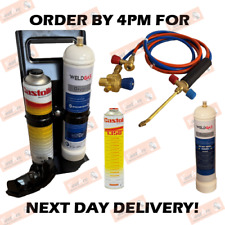 FASTARC PORTABLE GAS LEAD WELDING-BRAZING-PLUMBING-ROOFING-MINI PORTAPACK KIT